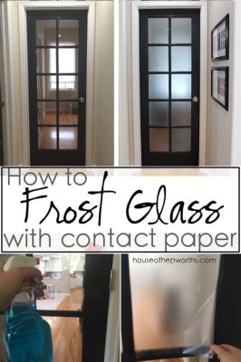 How to Frost Glass Window: A Journey Through Transparency and Opacity